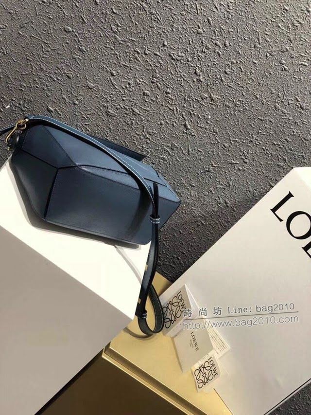 LOEWE經典爆款包包 羅意威小號Puzzle拼接手提斜挎包 10172  tcl1338